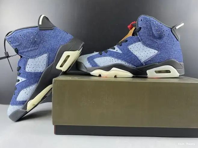 Kick Theory Jordan Washed Air CT5350-401 6 Denim 0622